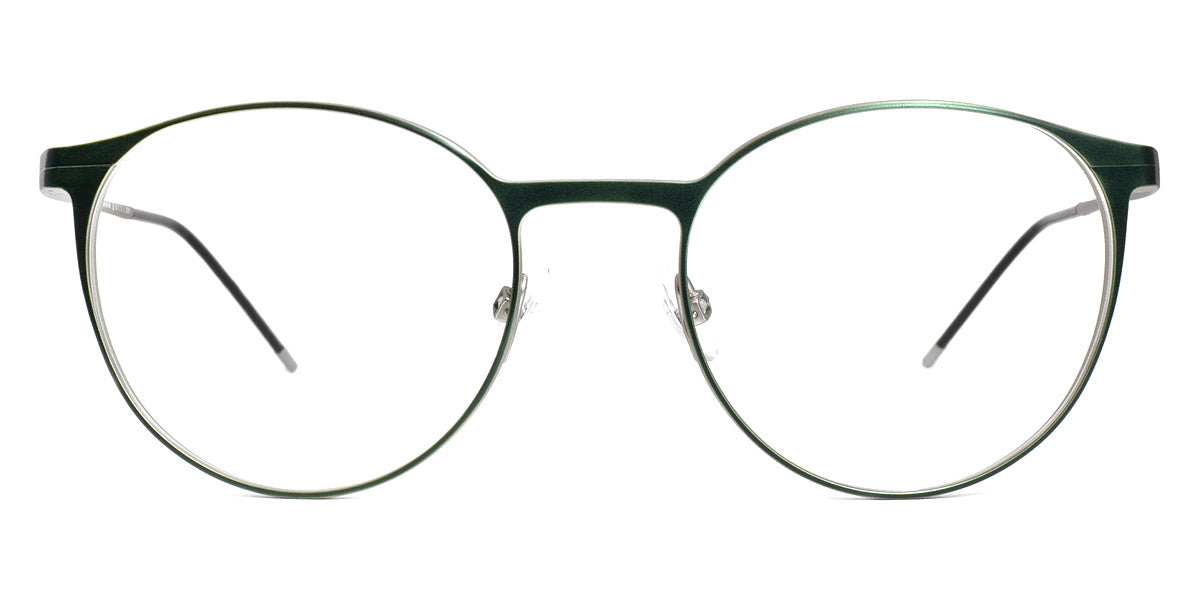 Götti® Jacot GOT OP Jacot GRE-SLB 51 - Green/Silver Brushed Eyeglasses