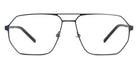 Götti® Janco GOT OP Janco DBM-AS 58 - Blue Matte/Antique Silver Eyeglasses