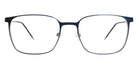 Götti® Jeffry GOT OP Jeffry DBM-SLB 53 - Dark Blue/Silver Brushed Eyeglasses