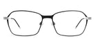 Götti® Lash GOT OP Lash BLKM-S 52 - Black Matte/Silver Brushed Eyeglasses