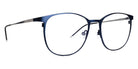 Götti® Laska DBM-S 53 GOT Laska DBM-S 53 - Dark Blue/Silver Eyeglasses