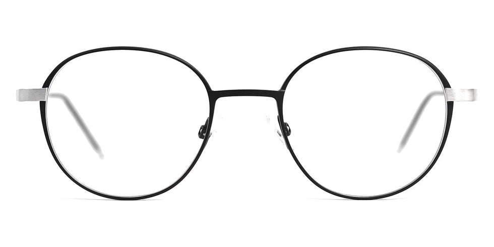Götti® Leano GOT OP Leano SB-BLKM 47 - Silver Brushed/Black Eyeglasses