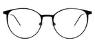 Götti® Leary GOT OP Leary BLKM-S 51 - Black Matte/Silver Brushed Eyeglasses
