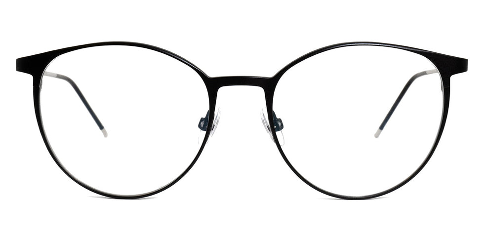 Götti® Leary GOT OP Leary BLKM-S 51 - Black Matte/Silver Brushed Eyeglasses