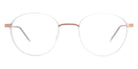 Götti® Limes GOT OP Limes GB-WHI 48 - Gold Brushed/White Eyeglasses
