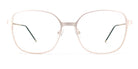 Götti® Lowe GOT OP Lowe RS-G 54 - Rose-Gold Brushed Eyeglasses