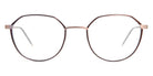 Götti® Luini GOT OP Luini GB-BR 50 - Gold Brushed/Brown Eyeglasses