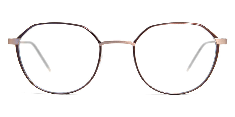 Götti® Luini GOT OP Luini GB-BR 50 - Gold Brushed/Brown Eyeglasses