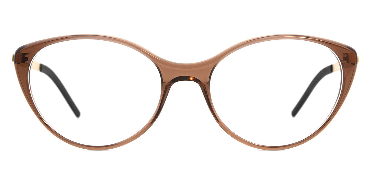 Götti® Maya GOT OP Maya DTB-G 54 - Dark Transparent Brown/Gold Eyeglasses