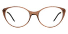 Götti® Maya GOT OP Maya DTB-G 54 - Dark Transparent Brown/Gold Eyeglasses