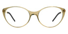 Götti® Maya GOT OP Maya DTO-G 54 - Dark Transparent Olive/Gold Eyeglasses