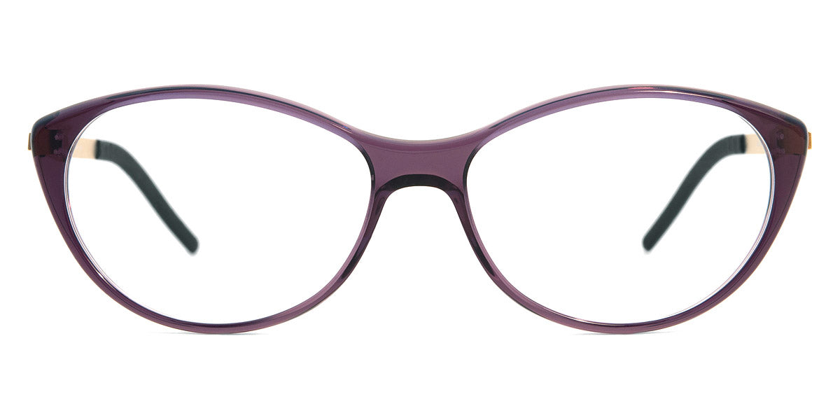 Götti® Melia GOT OP Melia DTV-G 52 - Transparent Dark Violet/Gold Eyeglasses