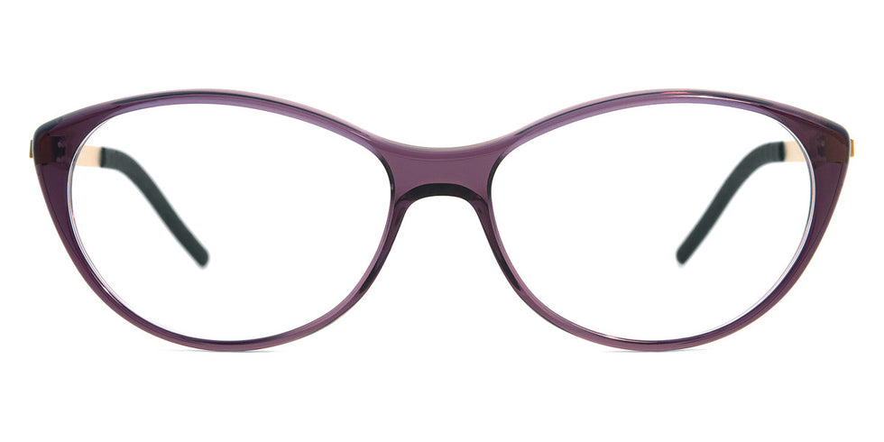 Götti® Melia GOT OP Melia DTV-G 52 - Transparent Dark Violet/Gold Eyeglasses