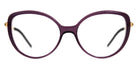 Götti® Melin GOT OP Melin DTV-G 53 - Transparent Dark Violet/Gold Eyeglasses