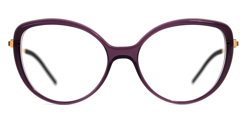 Götti® Melin GOT OP Melin DTV-G 53 - Transparent Dark Violet/Gold Eyeglasses