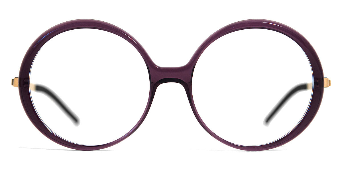 Götti® Merie GOT OP Merie DTV-G 54 - Transparent Dark Violet/Gold Eyeglasses