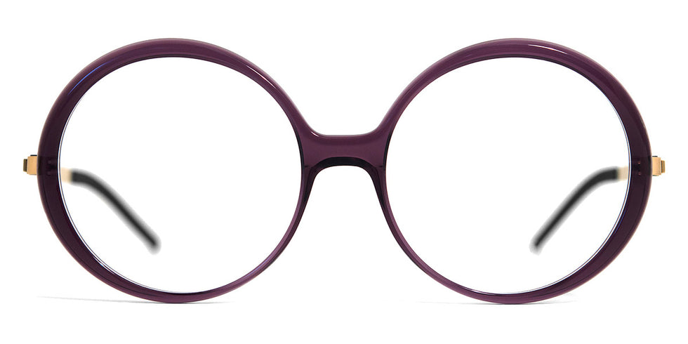 Götti® Merie GOT OP Merie DTV-G 54 - Transparent Dark Violet/Gold Eyeglasses