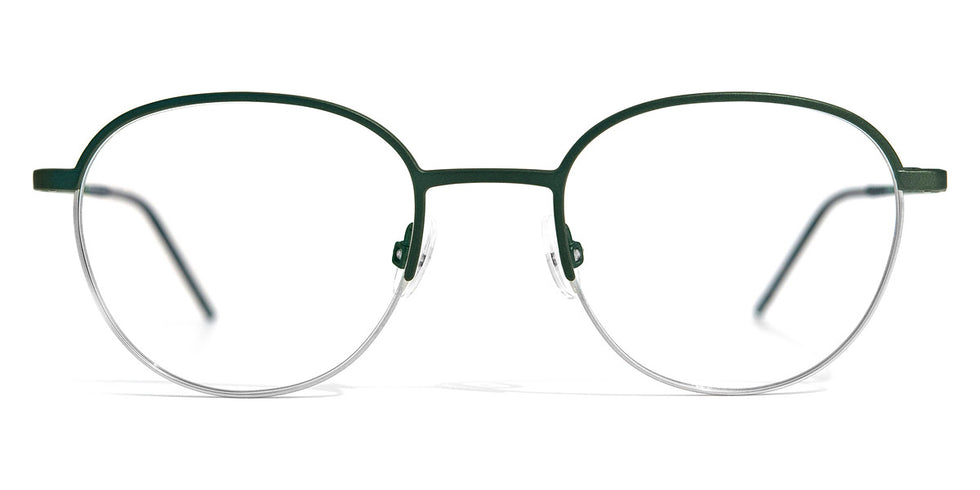 Götti® Quinto GOT OP Quinto SLB-GR 49 - Silver Brushed/Green Eyeglasses