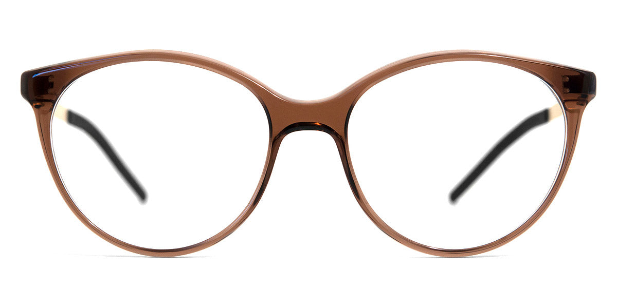 Götti® Ravy GOT OP Ravy DTB-G 49 - Dark Transparent Brown/Gold Eyeglasses