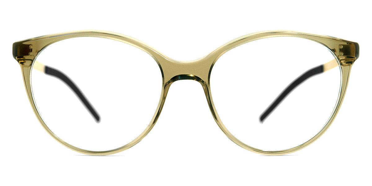 Götti® Ravy GOT OP Ravy DTO-G 49 - Dark Transparent Olive/Gold Eyeglasses
