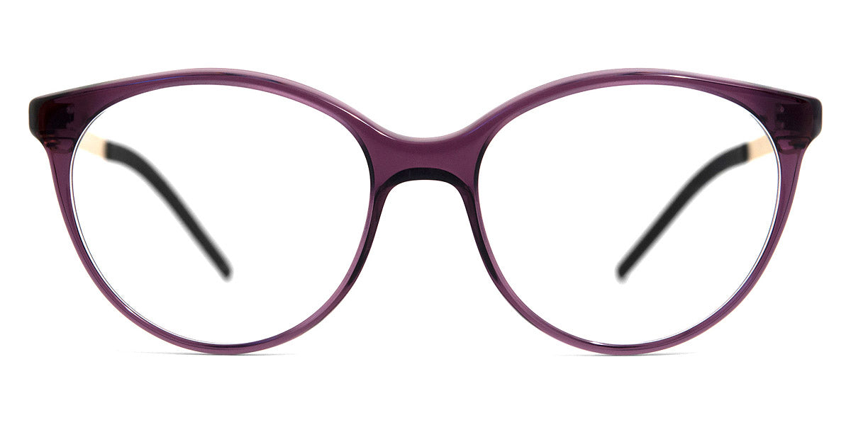 Götti® Ravy GOT OP Ravy DTV-G 49 - Transparent Dark Violet/Gold Eyeglasses