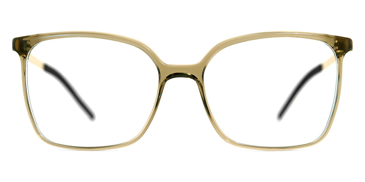 Götti® Roberts GOT OP Roberts DTO-G 52 - Dark Transparent Olive/Gold Eyeglasses