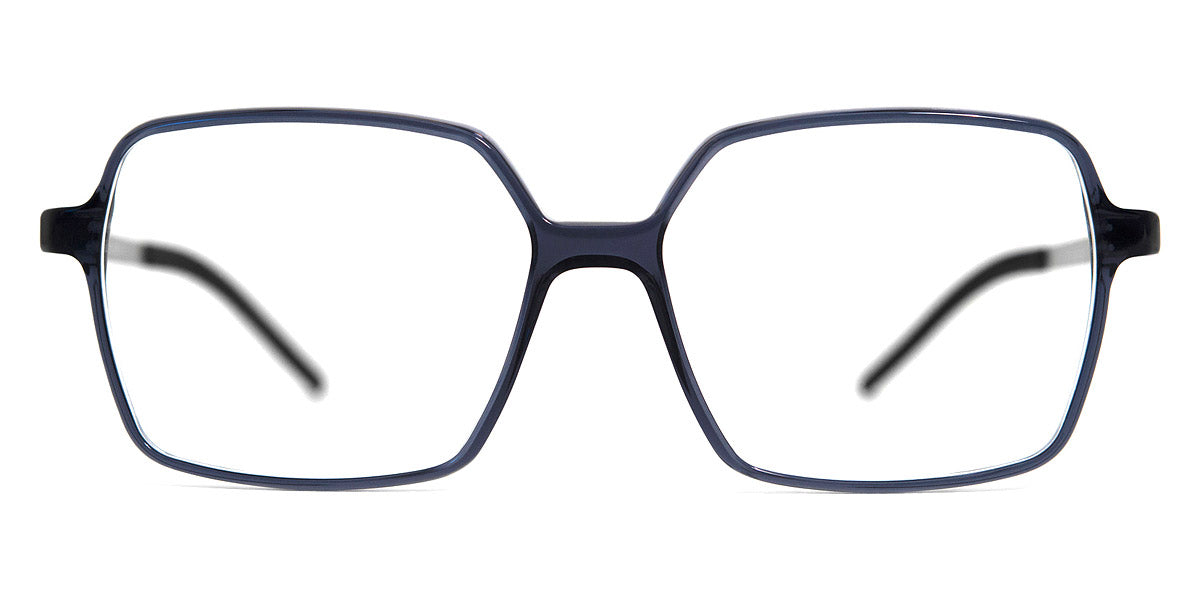 Götti® Rosan GOT OP Rosan DTG-S 54 - Transparent Dark Gray/Silver Eyeglasses