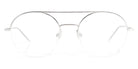 Götti® Tann GOT OP Tann SLS 49 - Silver Shiny Eyeglasses