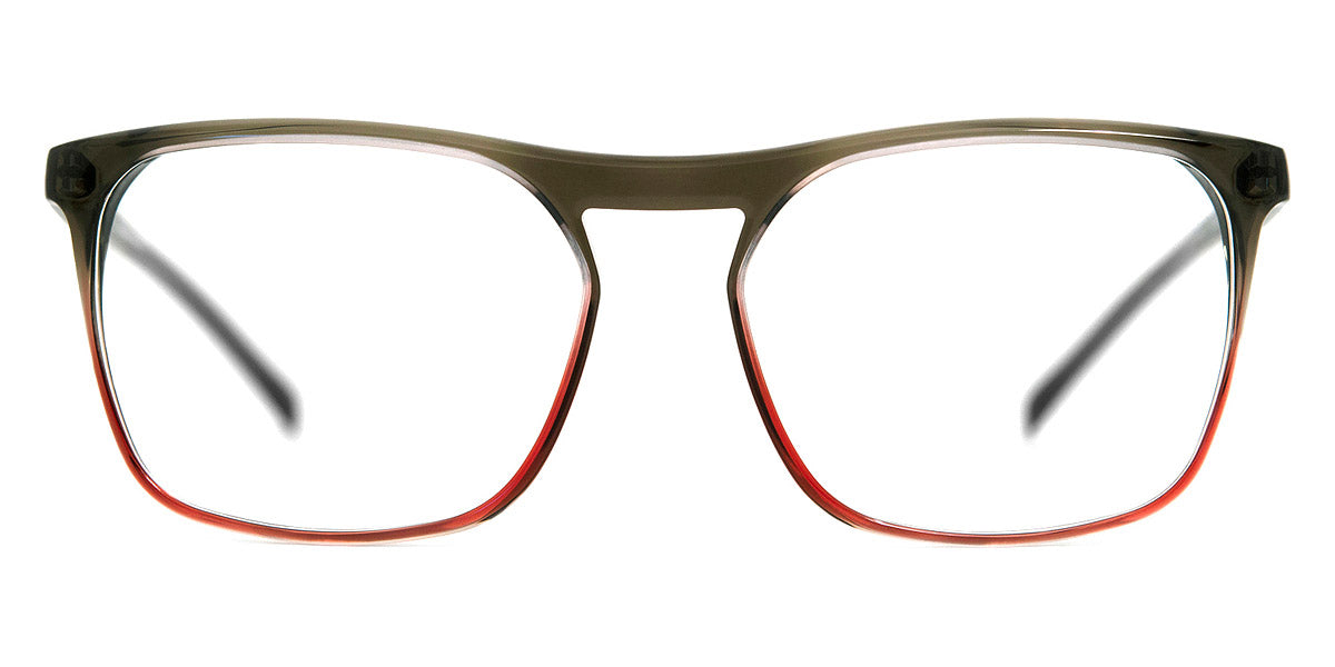 Götti® Webber GOT OP Webber GMT 53 - Gradient Olive-Red Eyeglasses