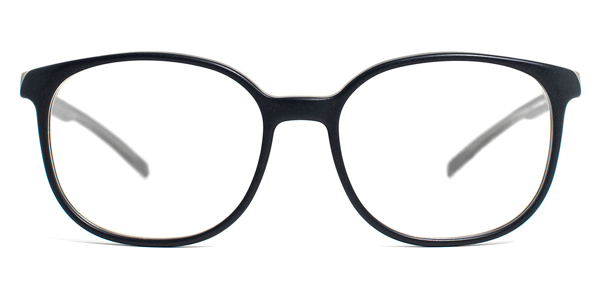 Götti® Wyll GOT OP Wyll BLKY-M 51 - Black/Yellow Inside Matte Eyeglasses
