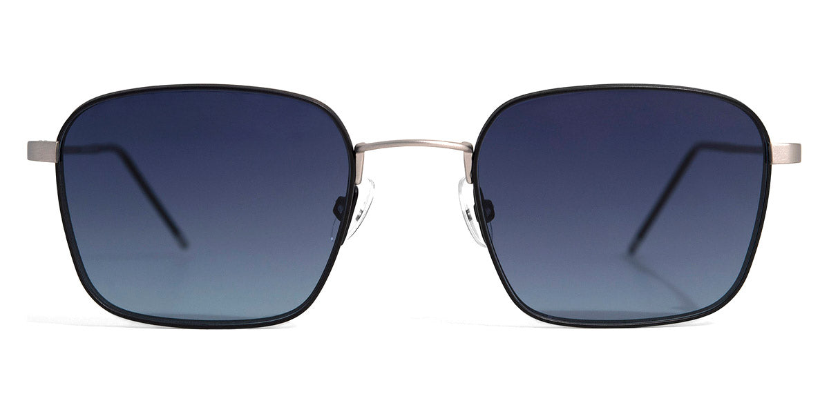 Götti® Acy GOT SU Acy SB-BLKM 51 - Silver Brushed/Black / Atlantic Sunglasses