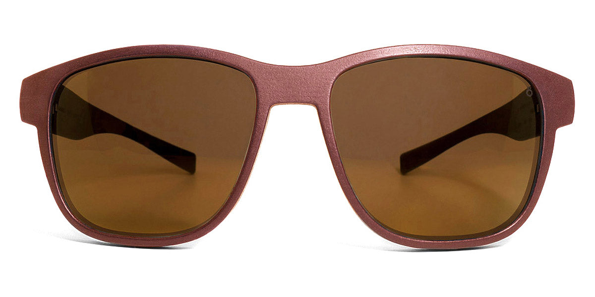 Götti® Adrien GOT SU Adrien BLUSH 58 - Blush / Contrast Brown-Gold Mirror Sunglasses
