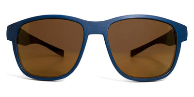 Götti® Adrien GOT SU Adrien DENIM 58 - Denim / Contrast Brown-Gold Mirror Sunglasses