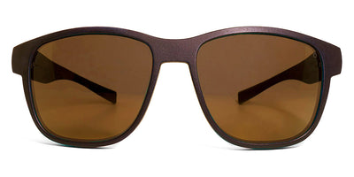 Götti® Adrien GOT SU Adrien PLUM 58 - Plum / Contrast Brown-Gold Mirror Sunglasses