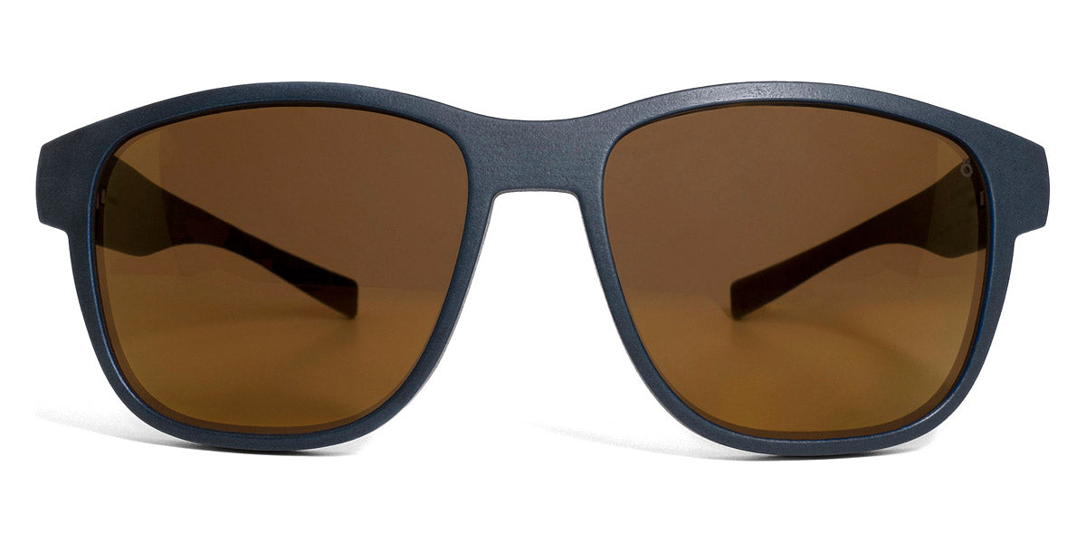 Götti® Adrien GOT SU Adrien SLATE 58 - Slate / Contrast Brown-Gold Mirror Sunglasses
