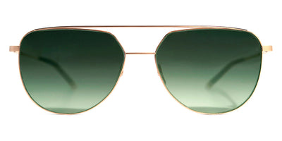 Götti® Delon GOT SU Delon GLB-B 57 - Gold Brushed/Black / Forest Sunglasses