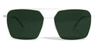 Götti® Doga GOT SU Doga WHI-G 58 - White/Gold Shiny / G15 Sunglasses