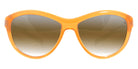 Götti® Kosima GOT SU Kosima ORH 55 - Orange Transparent / Toffee Sunglasses