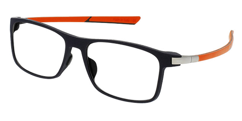 Mclaren® Graphite Mlsgpo07 MLSGPO07 BLACK/ORANGE 55 - Black/Orange Eyeglasses