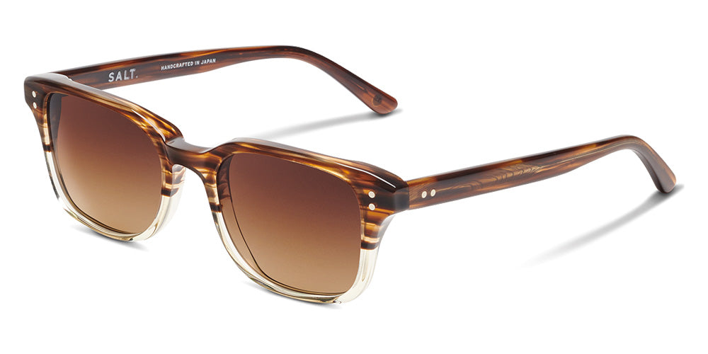 SALT.® GRAYS SAL GRAYS 003 52 - White Oak/CR39 Brown Gradient Lens Sunglasses