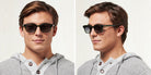 SALT.® GRAYS SAL GRAYS 004 52 - Evergreen/Polarized CR39 Grey Gradient Lens Sunglasses