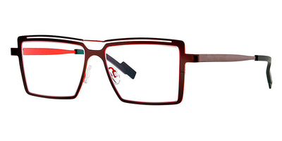 Theo® Groove TH GROOVE 311 52 - Red/Red Eyeglasses