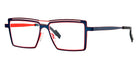 Theo® Groove TH GROOVE 433 52 - Blue/Red Eyeglasses