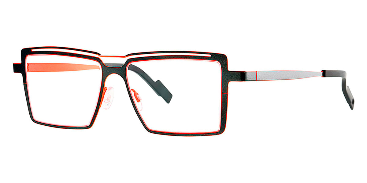 Theo® Groove TH GROOVE 460 52 - Green/Red Eyeglasses