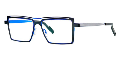 Theo® Groove TH GROOVE 462 52 - Black/Blue Eyeglasses