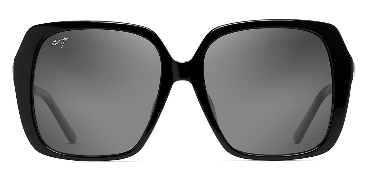 Maui Jim® Poolside GS838-02 - Black Gloss / Neutral Grey Sunglasses