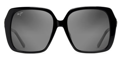 Maui Jim® Poolside GS838-02 - Black Gloss / Neutral Grey Sunglasses