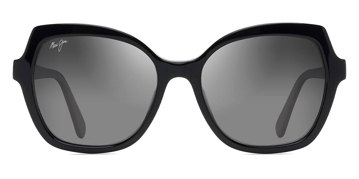 Maui Jim® Mamane GS883-02 - Black Gloss / Neutral Grey Sunglasses