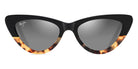 Maui Jim® Lychee MAU Lychee GS891-02 52 - Black with Tokyo Tortoise / Neutral Grey Sunglasses