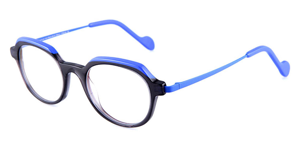 NaoNed® Gwillen NAO Gwillen 28050 46 - Translucent Dark Grey / Blue Klein Eyeglasses
